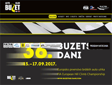 Tablet Screenshot of buzetski-dani.com